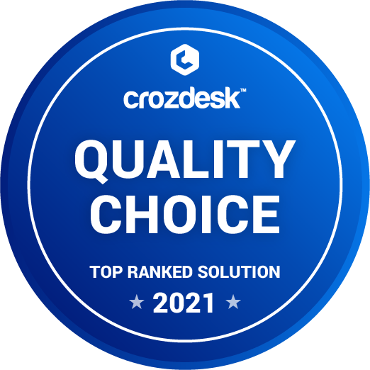 Crozdesk quality choice badge icon