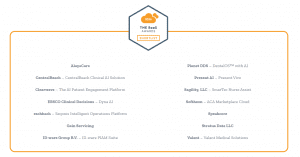 Valant best saas awards for healthcare and life sciences screenshot